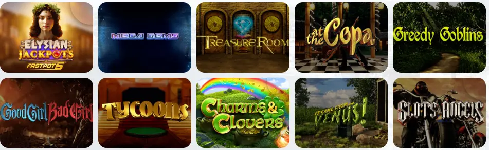 Jackpots at GW CASINO